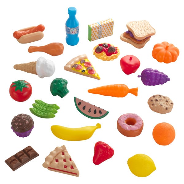 KidKraft 30 Piece Play Food Set - Smart Kid Store KidKraft