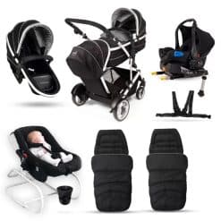 Duel DS Baby & Tot All in One With Isofix Car Seat & Base + Accessories