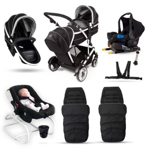 Duel DS Baby & Tot All in One With Isofix Car Seat & Base + Accessories