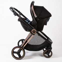 Red Kite Push Me Pace Amber Travel System With Isofix Base