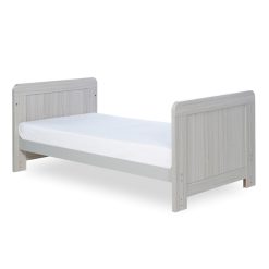 ickle bubba cot bed ash grey junior bed