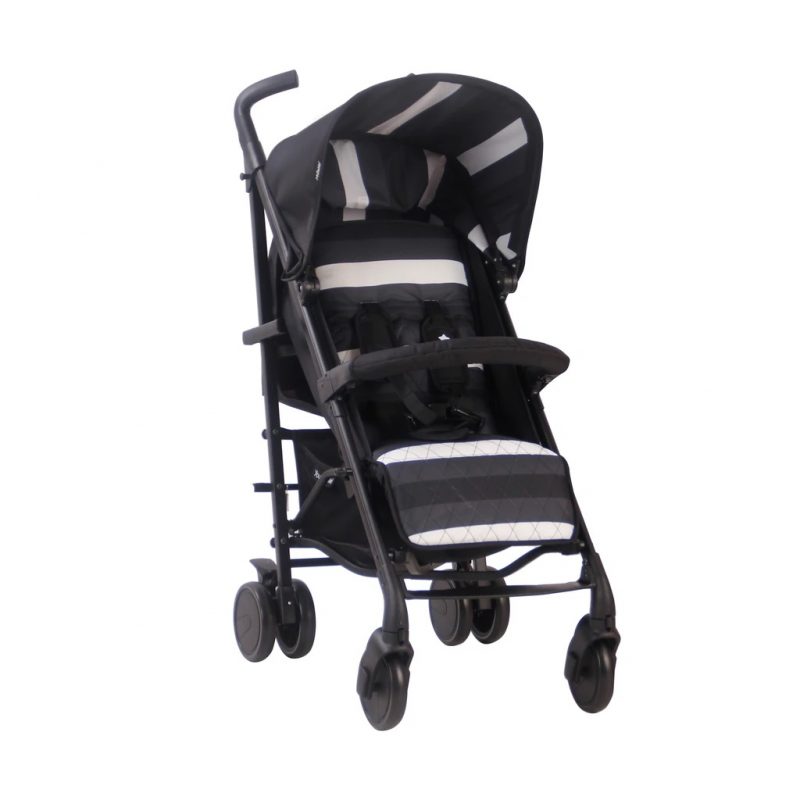 My Babiie AM to PM MB51 Stroller - Charcoal Stripes