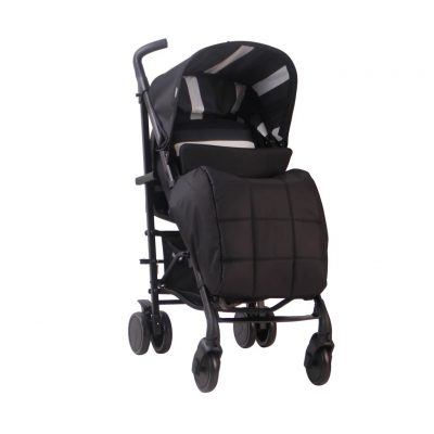 My Babiie AM to PM MB51 Stroller - Charcoal Stripes