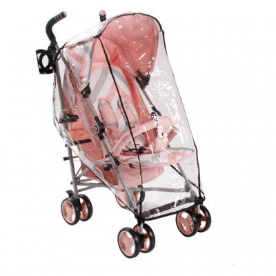 My Babiie MB02 Pink Chevron Stroller