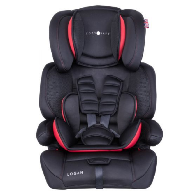 Cozy N Safe Black/Red Logan Car Seat