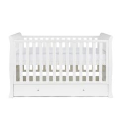 ickle bubba cot bed snowden white