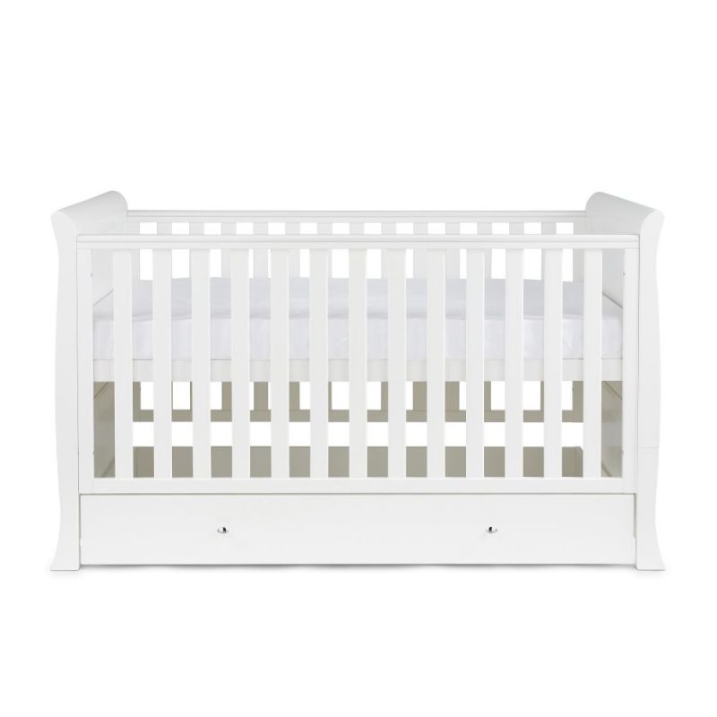 ickle bubba cot bed snowden white