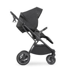Hauck Vision X Black Pushchair With Black Frame