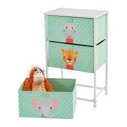 Liberty House Toys Jungle 3 Drawer Kids Storage Chest