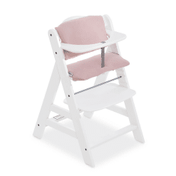 Hauck Alpha Deluxe Stretch Rose Highchairpad