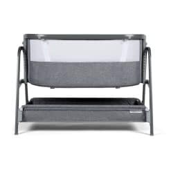 Ickle Bubba Bubba & Me Bedside Crib Space Grey 3