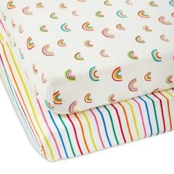 Ickle Bubba Rainbow Dreams Collection 6pc Nursery Starter Set 7