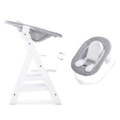 Hauck Alpha Stretch Grey 2 in 1 Bouncer
