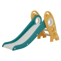 Liberty House Toys Green and Gold Kids Rocket Slide