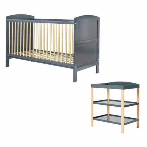 ickle-bubba-coleby-cot-bed-open-changer-scandi-grey