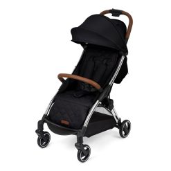 A lightweight, compact pushchair is always a winner, but Ickle Bubba's Gravity has something clever up it’s sleeve – the magic-fold function! Press the auto-fold buttons simultaneously and your stroller folds before your eyes. The stylish and nimble ride makes it a great everyday choice and it can even be used from birth, right up to 25kg (approx. 4 years old). Awarded 5* by Pushchair Expert. Simply press the button and let Gravity do the rest! Key benefits for bubba & you Operate the magic-fold with just one hand; invaluable when balancing bubba on your hip Easily unzip the extendable UPF 50 canopy for extra shade Suitable from birth up to 22kg (approximately 4 years), who will appreciate the extra height available in the seat Lightweight aluminium chassis 3 position recline feature with roll-up fabric at the rear and a mesh material for air flow 5-point safety harness Side suspension for a soft ride Leatherette bumper bar for easy access Leatherette tan handles Adjustable calf support Sizeable storage basket for all shopping needs Small wheels offers agile manoeuvrability Hood viewing window Full length protective rain cover included to keep dry in the rain Handy storage pouch to hold essential everyday items