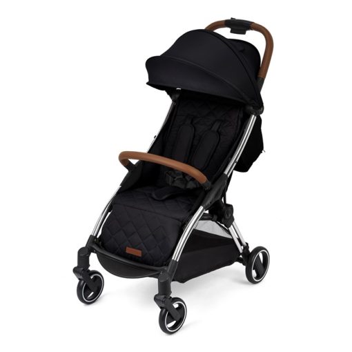 A lightweight, compact pushchair is always a winner, but Ickle Bubba's Gravity has something clever up it’s sleeve – the magic-fold function! Press the auto-fold buttons simultaneously and your stroller folds before your eyes. The stylish and nimble ride makes it a great everyday choice and it can even be used from birth, right up to 25kg (approx. 4 years old). Awarded 5* by Pushchair Expert. Simply press the button and let Gravity do the rest! Key benefits for bubba & you Operate the magic-fold with just one hand; invaluable when balancing bubba on your hip Easily unzip the extendable UPF 50 canopy for extra shade Suitable from birth up to 22kg (approximately 4 years), who will appreciate the extra height available in the seat Lightweight aluminium chassis 3 position recline feature with roll-up fabric at the rear and a mesh material for air flow 5-point safety harness Side suspension for a soft ride Leatherette bumper bar for easy access Leatherette tan handles Adjustable calf support Sizeable storage basket for all shopping needs Small wheels offers agile manoeuvrability Hood viewing window Full length protective rain cover included to keep dry in the rain Handy storage pouch to hold essential everyday items