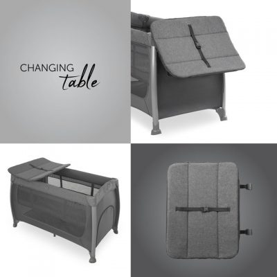 Hauck Melange Charcoal Play N Relax Center