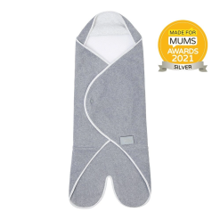 Purflo Cosy Wrap Travel Blanket Minimal Grey