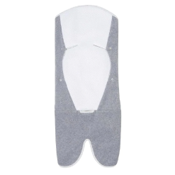 Purflo Cosy Wrap Travel Blanket Minimal Grey