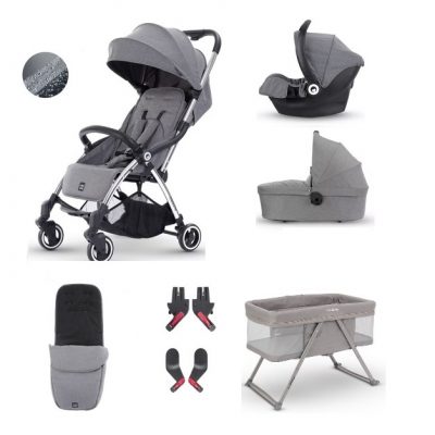 miniuno newborn bundle grey