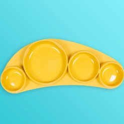 Koo-Di Tiny Tapas Silicone placemat Buttercup