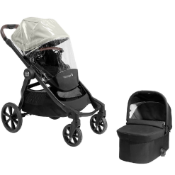 Baby Jogger Select 2 Stroller Bundle Frosted Ivory