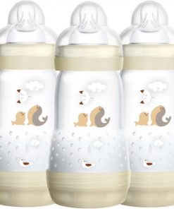 MAM Easy Start Anti Colic Bottle 260ml 3 Pack – Ivory