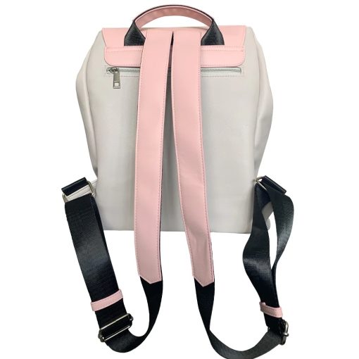 Dani Dyer Grey & Pink Backpack Changing Bag