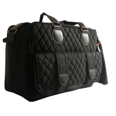 Billie Faiers Black Quilted Deluxe Changing Bag