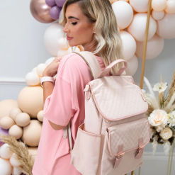 My Babiie Billie Faiers Blush Backpack Changing Bag