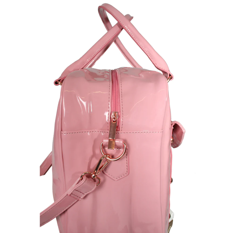 My Babiie Billie Faiers Patent Pink Changing Bag