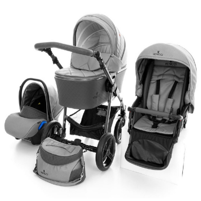 Venicci Carbo Travel System Natural Grey