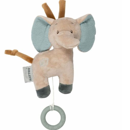 Nattou Mini Musical Toys Axel the Elephant