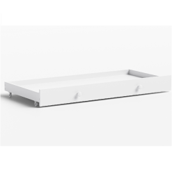Tranquilo Bebe Under Bed Rollaway Drawer White