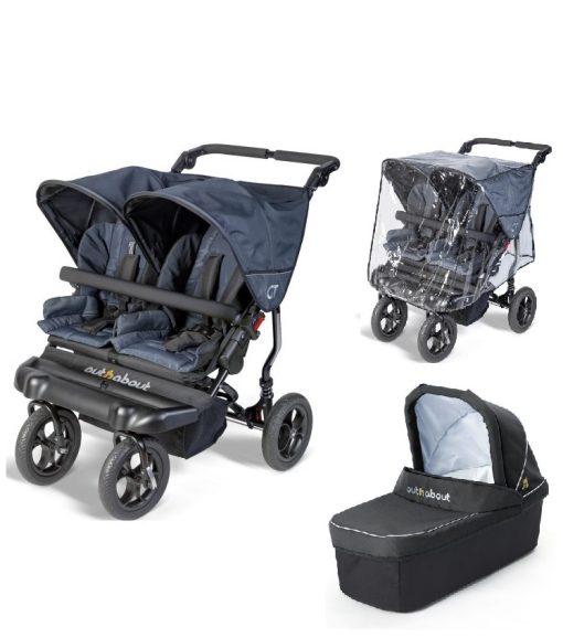 outnabout double nipper gt royal navy one carrycot
