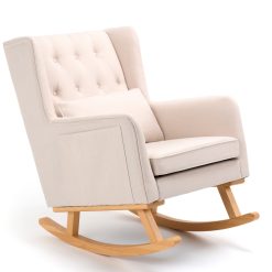 Babymore Lux Nursing Chair - Cream