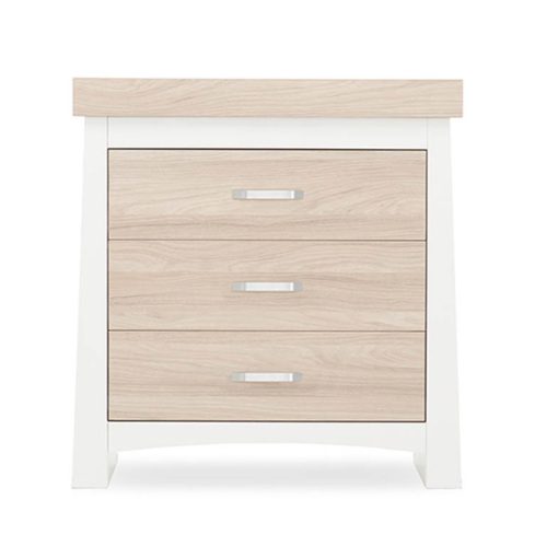 CuddleCo Ada Dresser and Changer - White and Ash