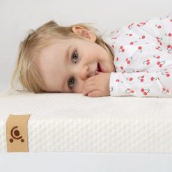 CuddleCo Signature Hypo-Allergenic Bamboo Pocket Sprung Cot Bed Mattress 140 x 70cm