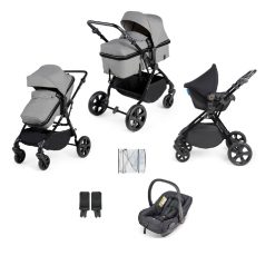 Ickle Bubba Comet 3 in 1 Travel System - Black/Space Grey