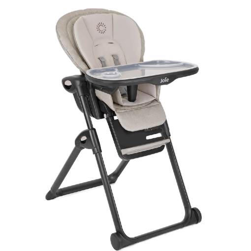 Joie Mimzy Recline High Chair Black Frame - Speckled