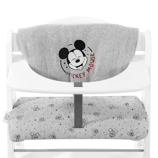 Hauck Alpha Highchair Pad Deluxe - Grey Mickey Mouse