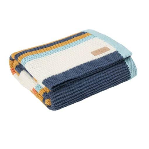 Tutti Bambini Chunky Knitted Baby Blanket - Our Planet