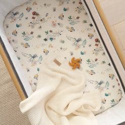 Tutti Bambini Bedside Crib Fitted Sheets 2pk - Our Planet