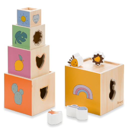 Hauck Stack N Raise Wooden Toy
