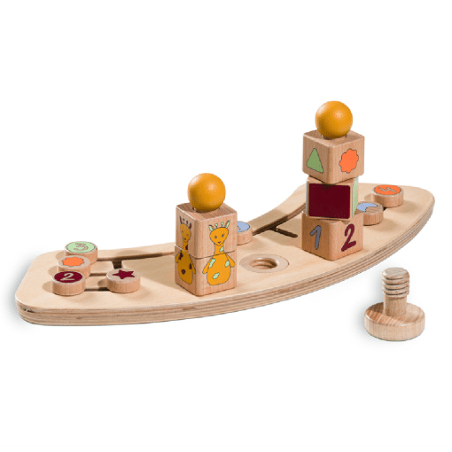 Hauck Alpha Wooden Play Tray Toy - Play Sorting