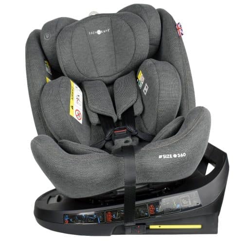Cozy N Safe Apollo i-Size 360° Car Seat - Moon Grey