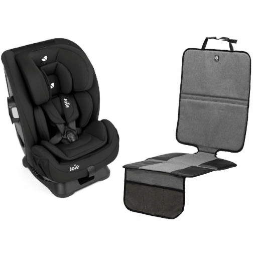 Joie Every Stage Shale Car Seat with Seat Protection Mat
