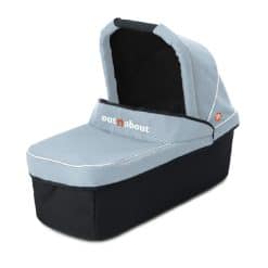 Out 'n' About Nipper Single Carrycot Rocksalt Grey