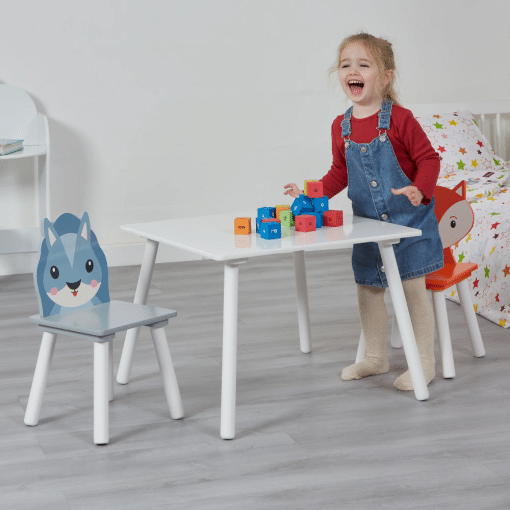 Liberty House Toys Fox and Squirrel Table and Two Chairs Set